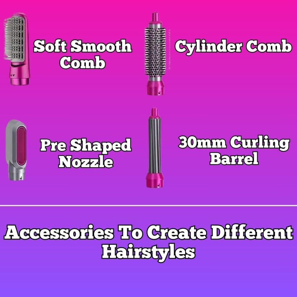 Secador multiuso 5en1