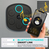 Máquina De Boxeo Electrónica con 2 Guantes Bluetooth Y Carga USB