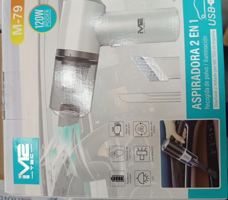 Aspirador Portátil para Coche