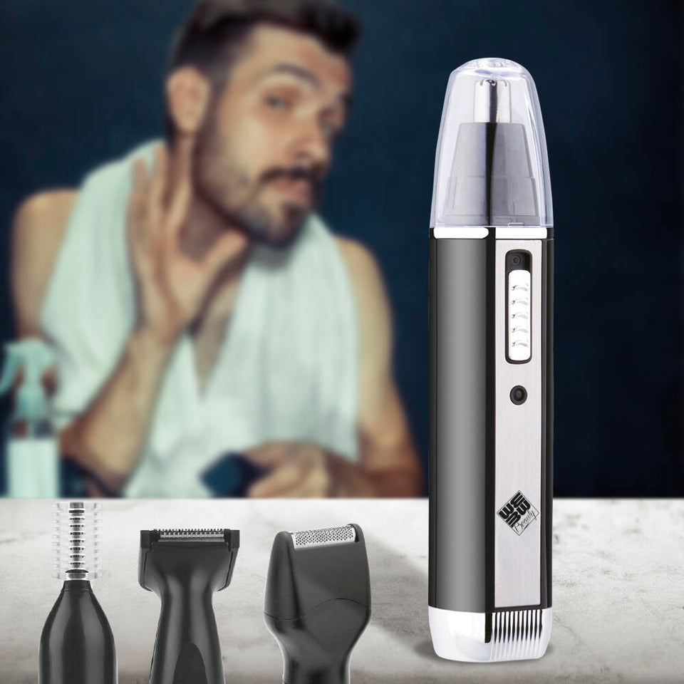 SET CORTAPELO RECARGABLE 4 EN 1