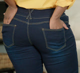 Leggings elásticos efecto jeans denim vaquero cómodo, versátil y ajustable a cualquier silueta