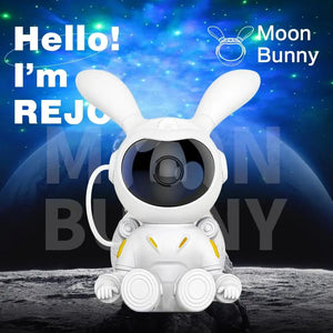 Proyector Astronauta Conejo – Ilumina tus Noches con Magia Galáctica