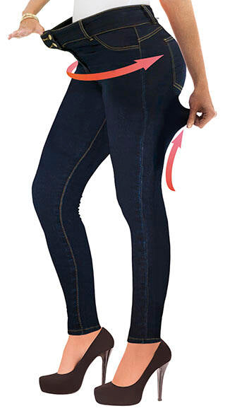 Leggings elásticos efecto jeans denim vaquero cómodo, versátil y ajustable a cualquier silueta